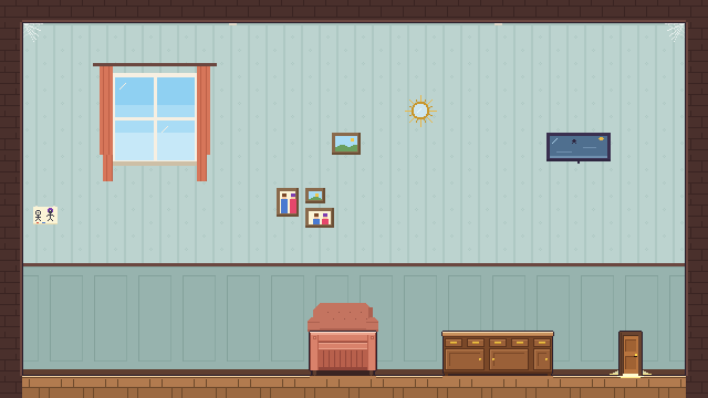 The living room